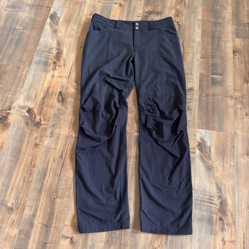 REI Co-op Screeline Hybrid Pants Black Gray Hiking Gorpcore 109751 Womens 12